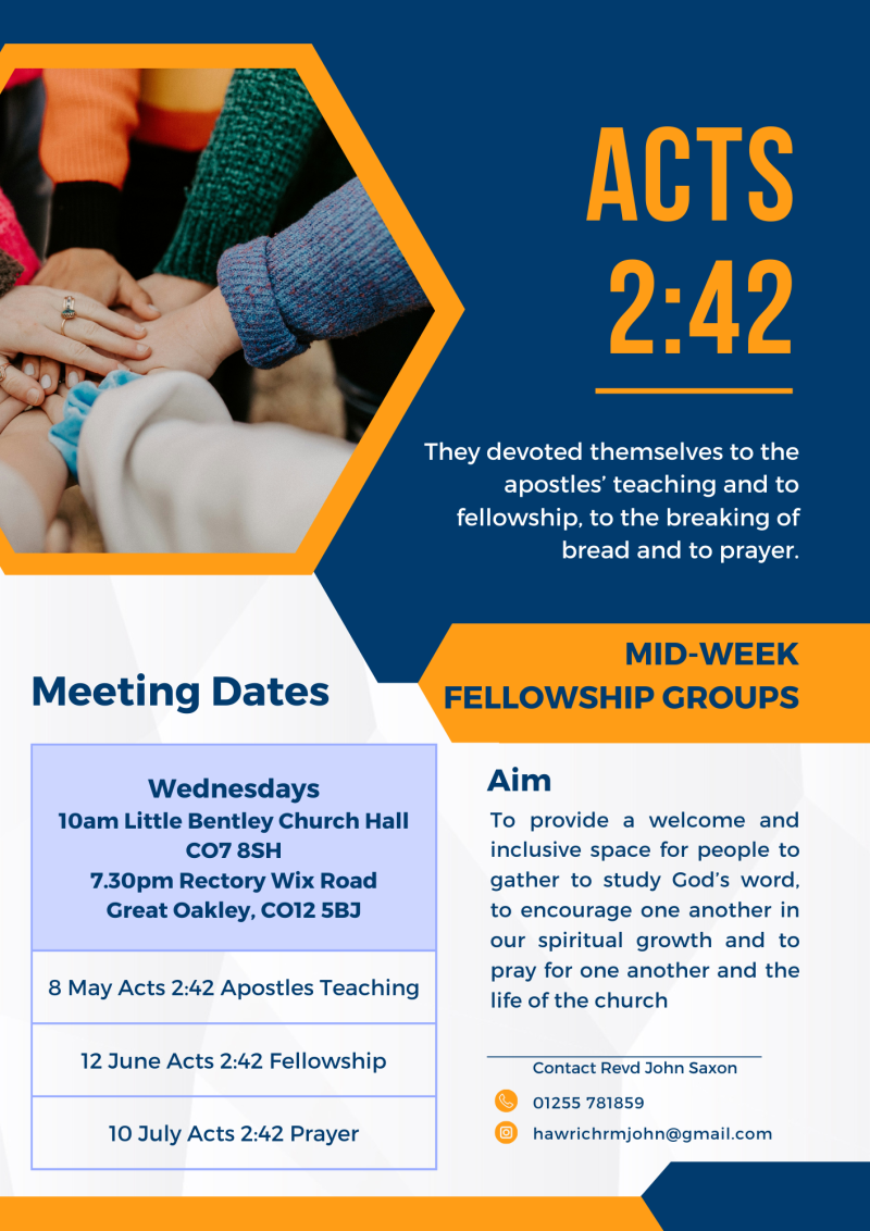 midweek fellowship poster